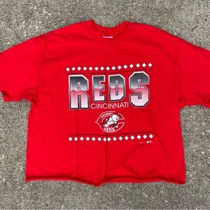 Hanes Heavyweight Red T-Shirt